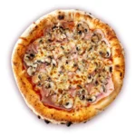 Pizza Prosciutto e funghi 650g