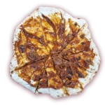 Plăcintă pe vatră cu măr și sos caramel 560g